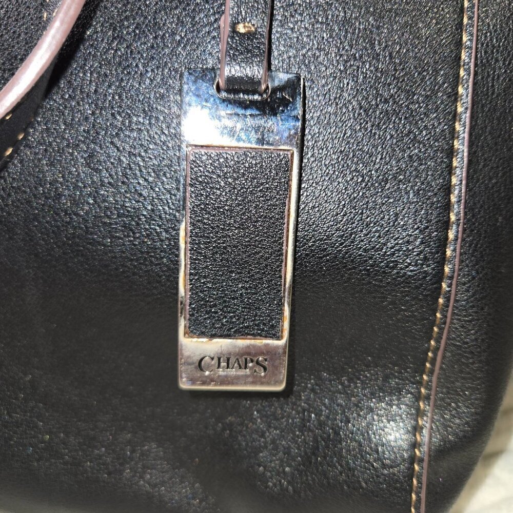 Chaps Vegan Leather Bag - Picture 2 of 4